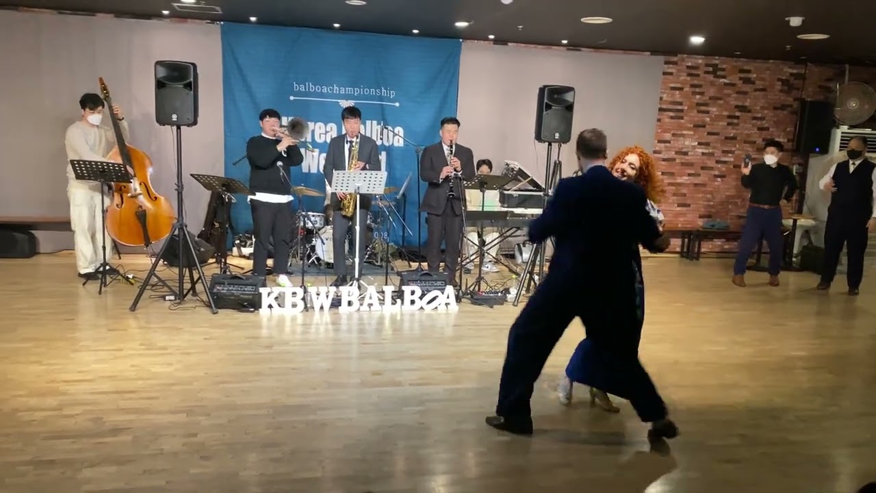 Korea Balboa weekend 2022 instructor demo olga and andreas