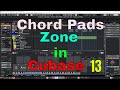 Chord pads zone in cubase 13