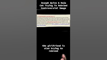 Joseph Quinn & Doja Cat Trying To Rebrand Controversial Image #dojacat #josephquinn