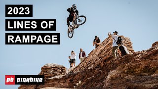 Checking Out All The GNARLY Lines From Red Bull Rampage 2023