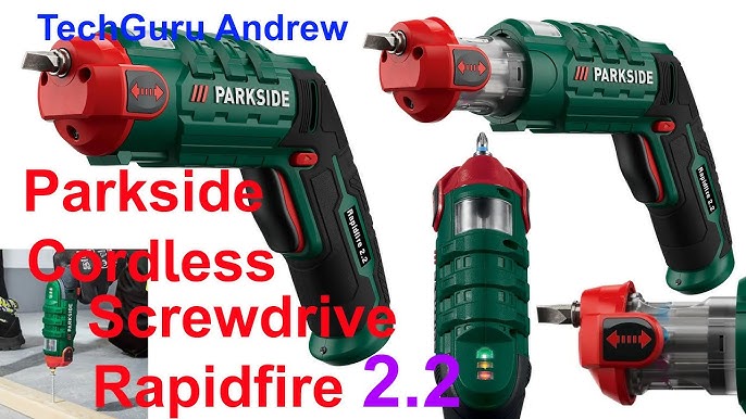 Parkside 2.2 - Screwdriver (Testing Cordless & YouTube Rapidfire Review)