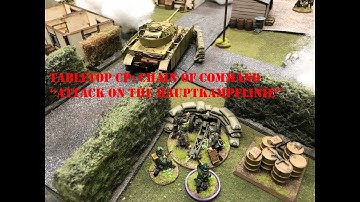 Tabletop CP: Chain of Command- "Attack on the Hauptkampflinie"