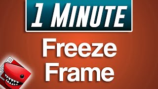 Lightworks : How to Freeze Frame (Fast Tutorial)