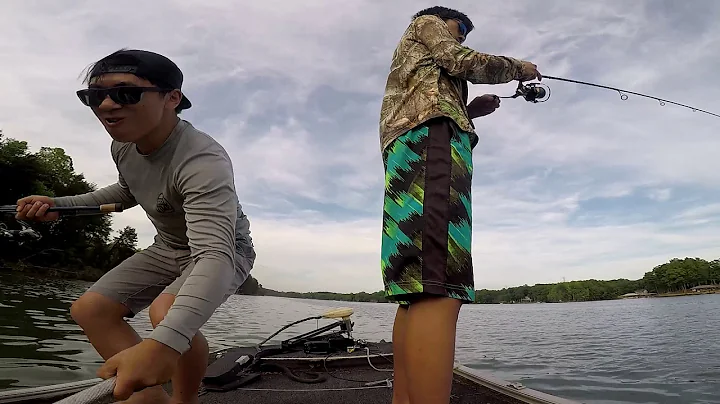 Hybrid Striped-Bass Fishing- Lake Norman