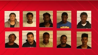 Memphis Police Department arrest 15 suspects for 'ruthless' burglaries in 'Operation Broken Bottles'