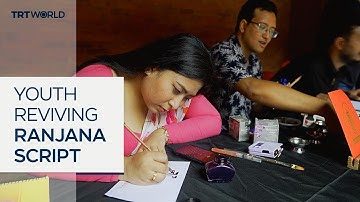Nepali youth keen to preserve unique Ranjana script