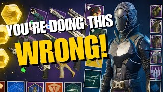 UPDATE the NEW Destiny 2 Vault Analyzer Tool - Quick IMPORTANT Tips
