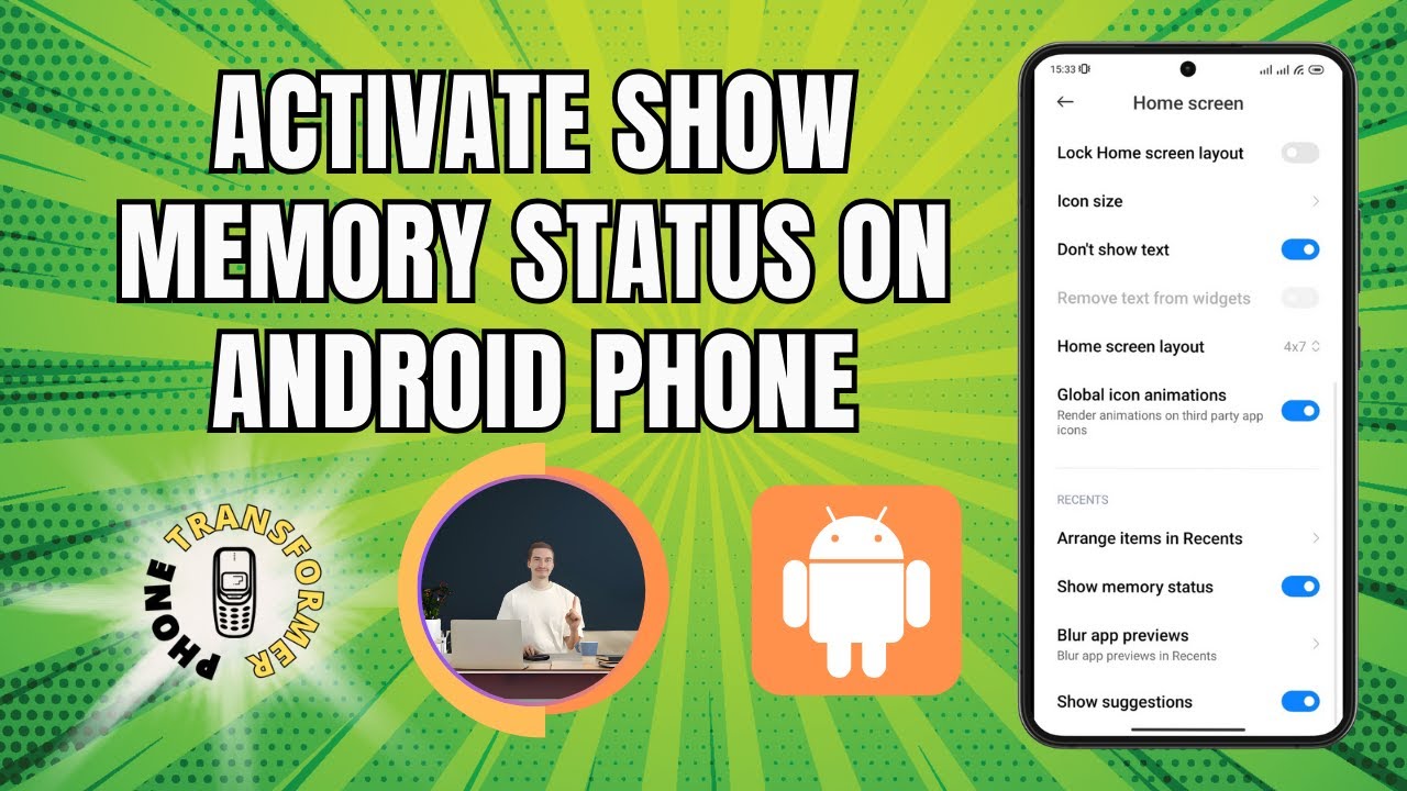 How to Activate The Show Memory Status on Your Android Phone