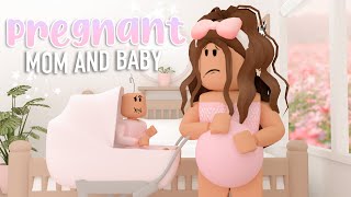 PREGNANT MOM with BABY Morning Routine! | Roblox Bloxburg Baby Roleplay screenshot 4