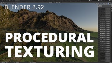 (OUTDATED) Fast Procedural Texturing for Blender 3D Terrains