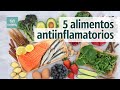 5 alimentos antiinflamatorios