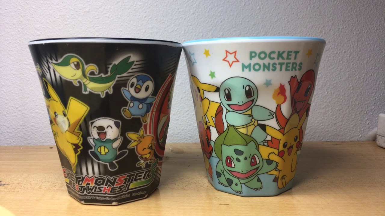 My 2 Pokémon cups (2) YouTube