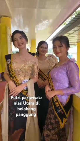 pesona gadis dari Nias Utara, yang sebentar lagi jadi finalis putri pariwisata