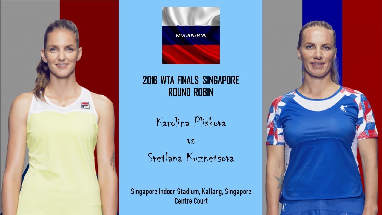 Svetlana Kuznetsova vs Karolina Pliskova wtamu bookstore