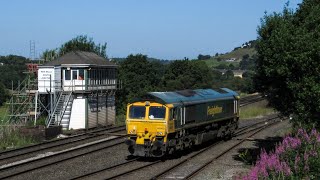 Freight Workings @ Various Locations 15-18/7/21 Ft 60074, Convoys, Buxton Spa Express & More