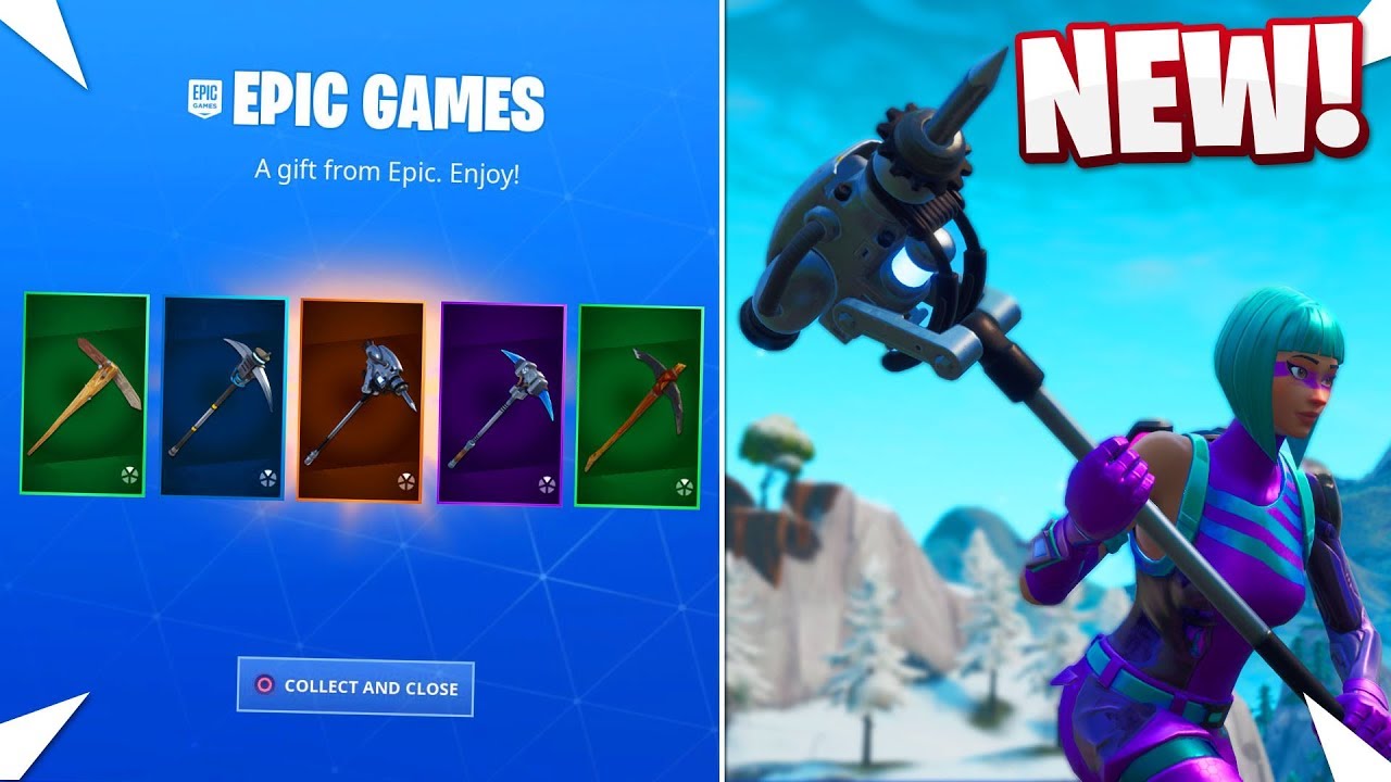 How To Unlock All New *Exclusive* Stw Pickaxes In Battle Royale!