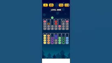 Ball sort level 2885