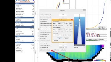 Editing Vertical Information is SonTek RSSL