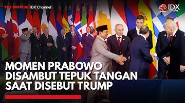 Momen Prabowo Disambut Tepuk Tangan Meriah saat Disebut Trump di KTT Perdamaian Gaza | IDXC UPDATE