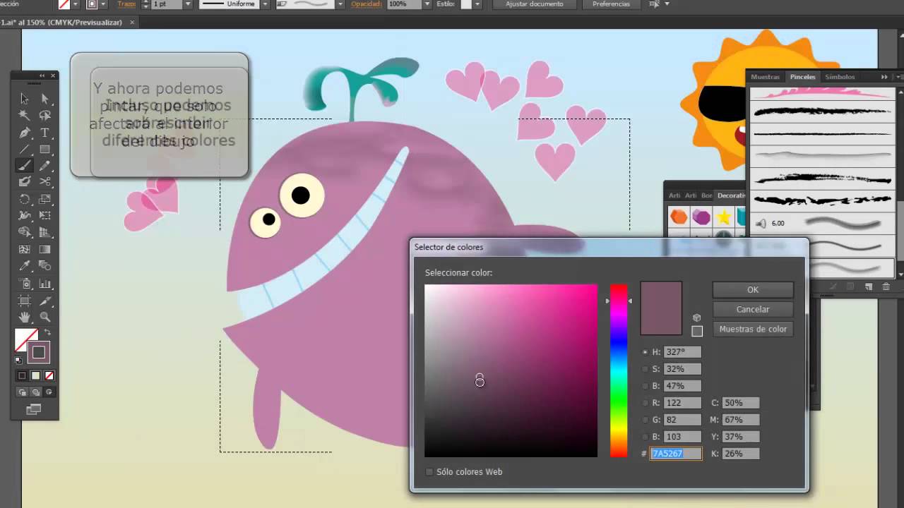Trazos y de Illustrator CS6 - YouTube