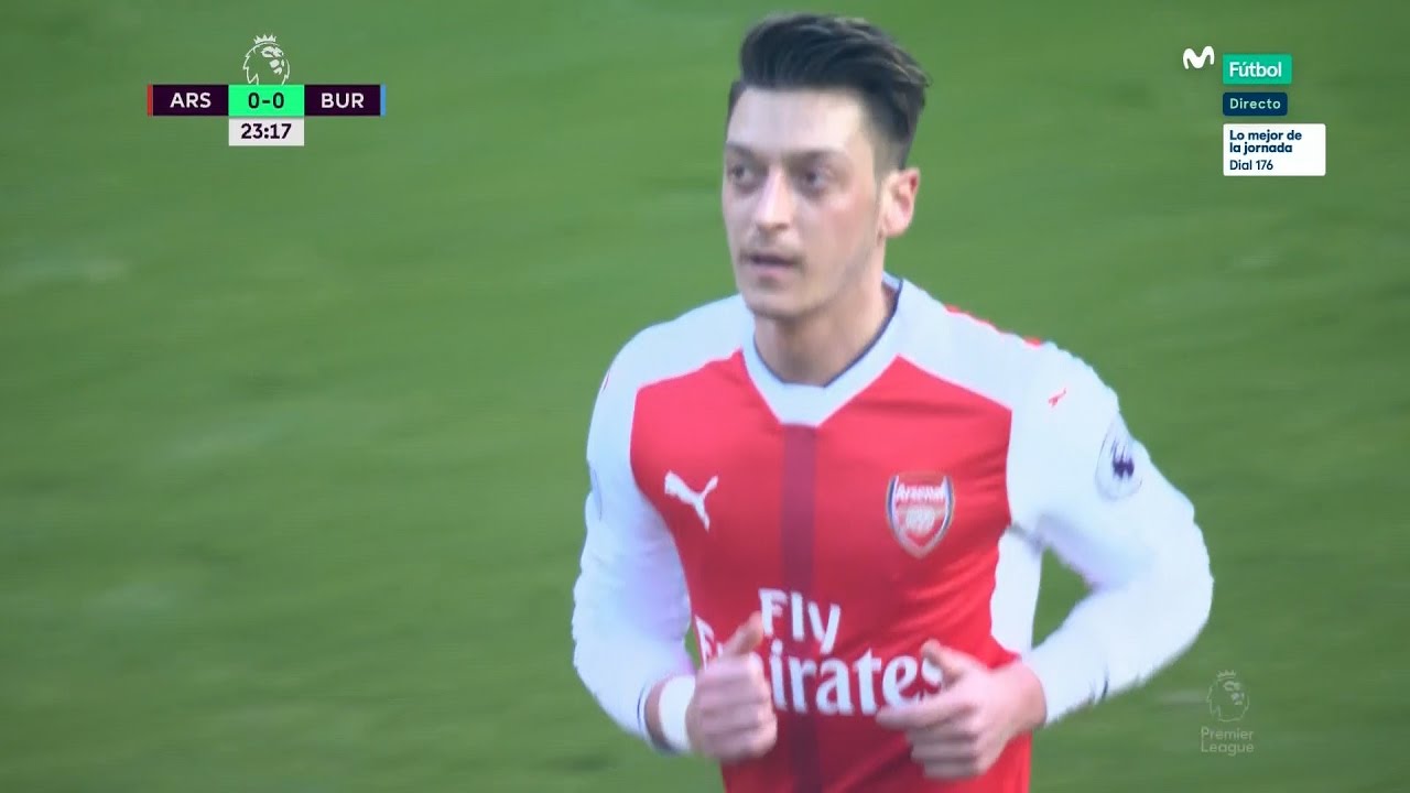 Mesut Özil vs Burnley (Home) 16-17 HD 720p [EPL]