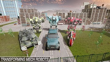 Mech Robot Transform Game – Endless Robot Wars (By Cradley Creations) Android Gameplay HD