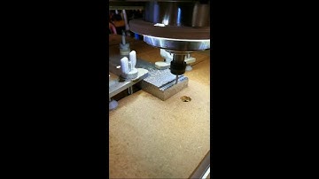 6040 CNC first alloy cuts