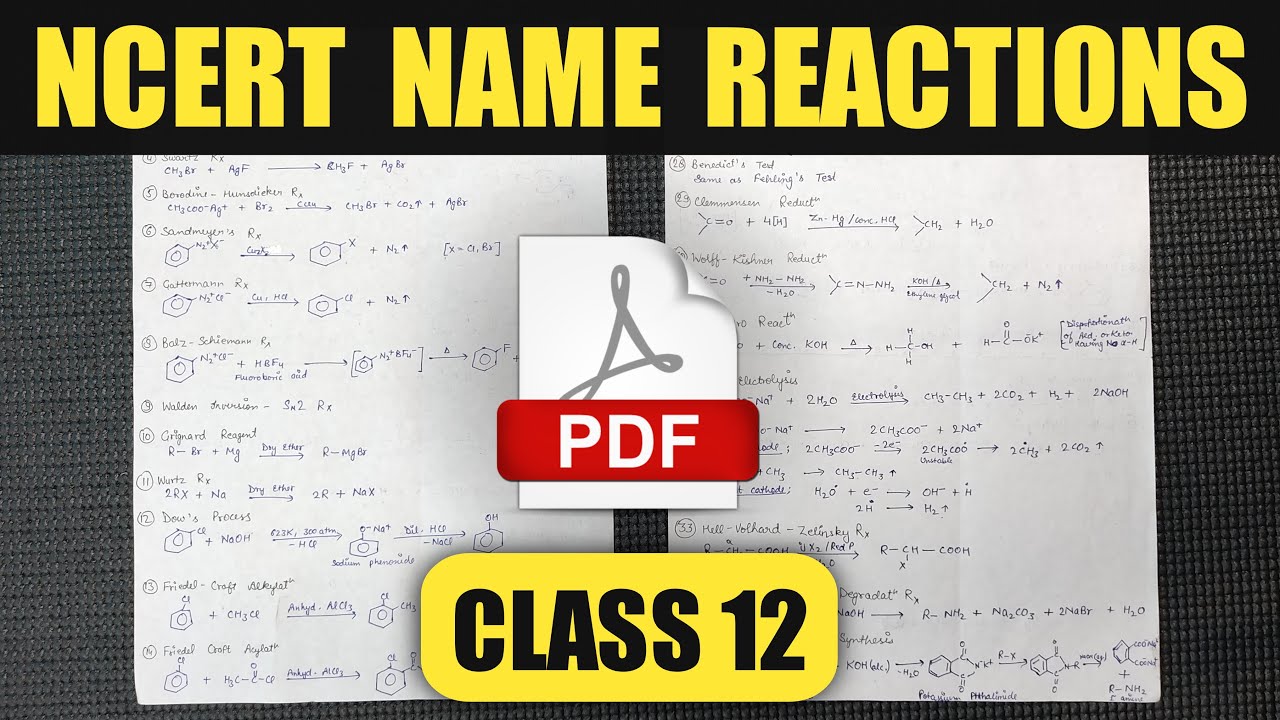 Rbse Class 12 Chemistry Notes In Hindi / Notesgen - William Magaressed