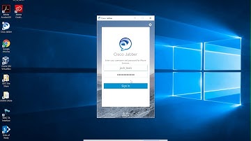 How To Sign Into Cisco Jabber