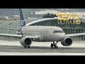 (4K) Airbus A320-251N NEO Scandinavian Airlines SAS SE-RUD arrival Salzburg Airport SZG LOWS SK7479