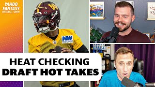 12 rookie fantasy ranking hot takes heat checked by Matt Harmon | Yahoo Fantasy Football Show