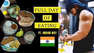 Full Day Of Eating In Offseason. Indian Diet For Bodybuilding And Muscle Building.