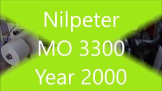 Nilpeter MO 3300 - Year 2000