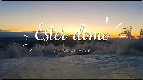 Lets go to Ester Dome Fairbanks Alaska | Roadtrip