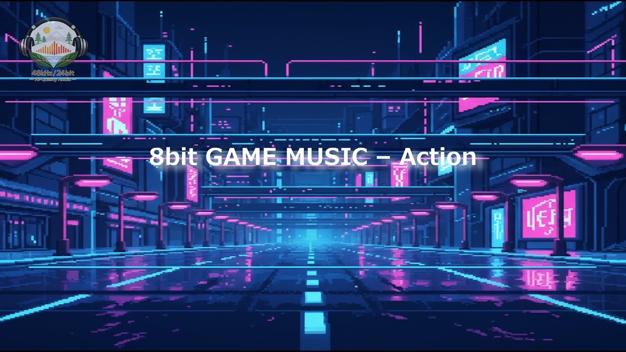 8bit Action Music | Focus | 30 Minutes | 8-बिट एक्शन म्यूज़िक | फोकस | 30 मिनट