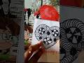 How to draw 3D Heart Optical Illusion | Easy Zentangle Art #art #shorts