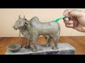Sculpting cow with clay | clay cow making #cow #clayart #claymodelling #sculpting