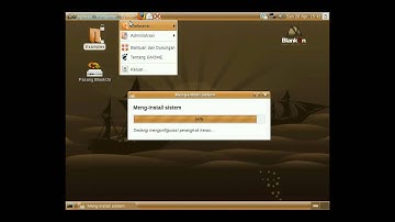 BlankOn Lontara LiveCD demo on VirtualBox - install 2