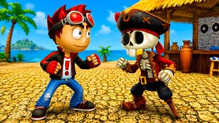 Rez vs McSkelly! 🔥 Ultimate Showdown (Beach Buggy Racing) screenshot 4