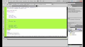 Tutcove: Attaching CSS Style Sheets to your Document