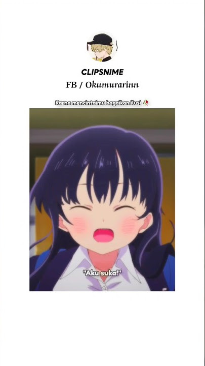 Aku suka ❣️💌 | Boku no Kokoro no Yabai Yatsu | #shorts #anime #animeedit