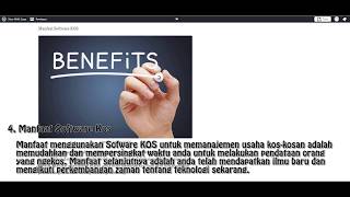 Kegunaan Software Kos - Terbaru 2019 screenshot 3