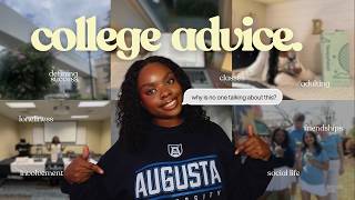 Information what i wish i knew before college | honest advice from a senior Guide
