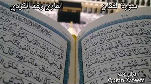 سورة لقمان تلاوة خاشعة بصوت عذب القارئ رعد الكردي