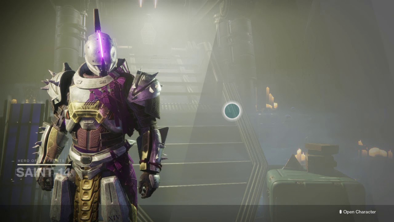 Meeting Saint-14 at The Tower | Destiny 2