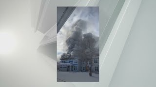 Hamburg apartment complex fire under investigation