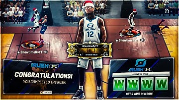 DESTROYING EVERYONE AT 1V1 RUSH WITH DEMIGOD BUILD...This is 100% the Easiest Event in NBA2K20!