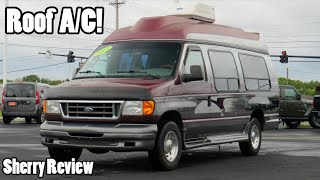 Roof-Mount A/C! 2004 Ford E250 Conversion Van - Tuscany 7 Passenger | Sherry Review