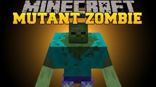 Minecraft: MUTANT ZOMBIE - Mod Showcase screenshot 3