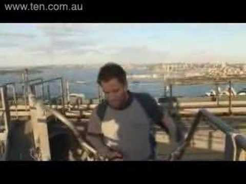 Michael Weatherly Climbs the Sydney Harbour Bridge